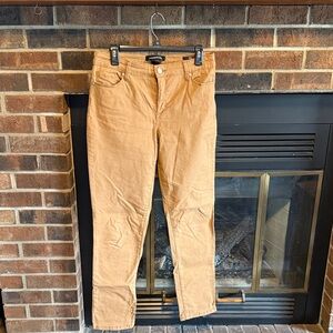 Bandolino Camel Straight Pants